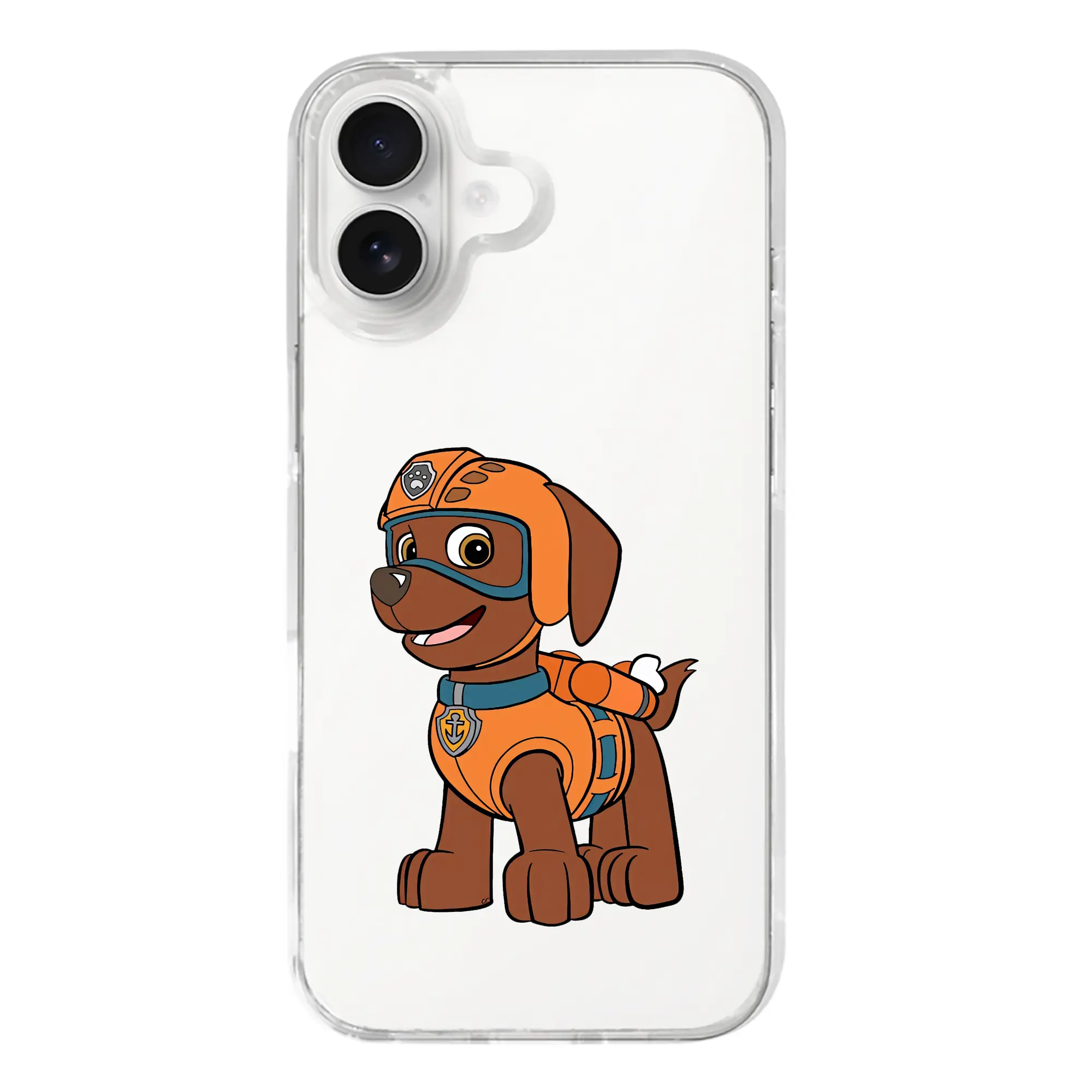 パウ・パトロール グッズ ズーマ - iPhone 17シリーズ 透明スマホケース – 薄型・耐衝撃・精密フィット保護カバー